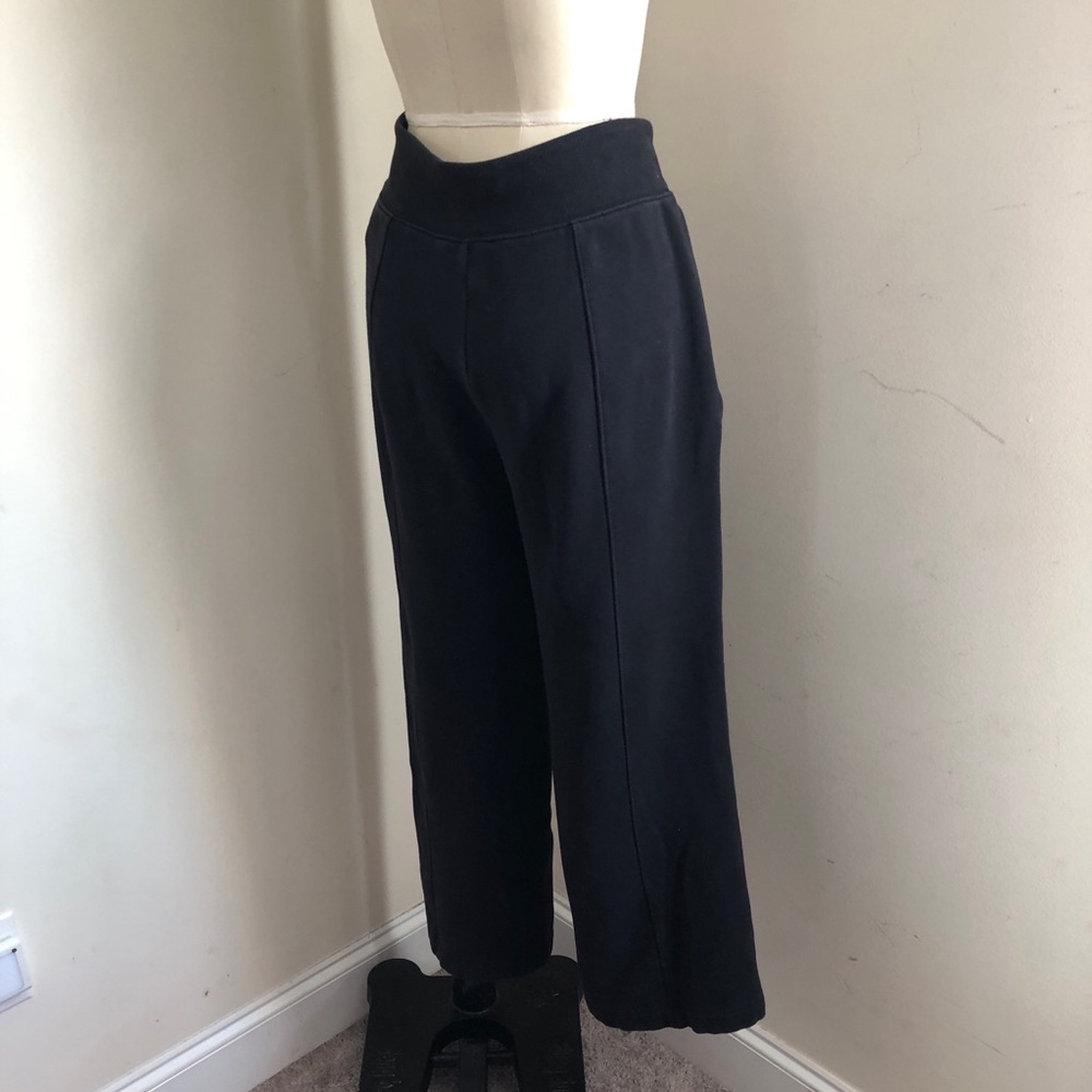 Women's Athleta Black Wide-Leg Pants - Picture 4 of 5